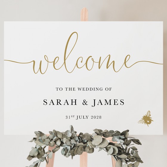 Large Welcome Signs A2, A1, A0