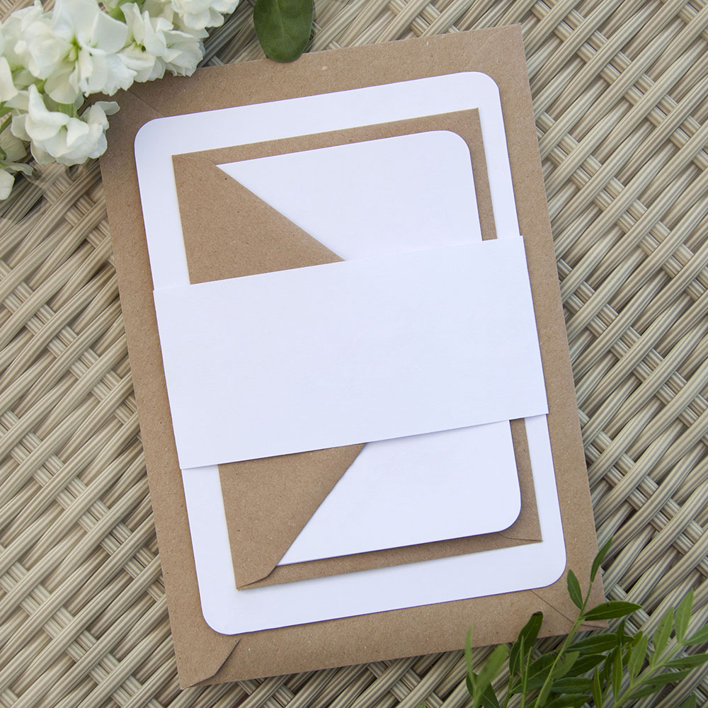 'Any' Custom Design Sleeve Invite Sample