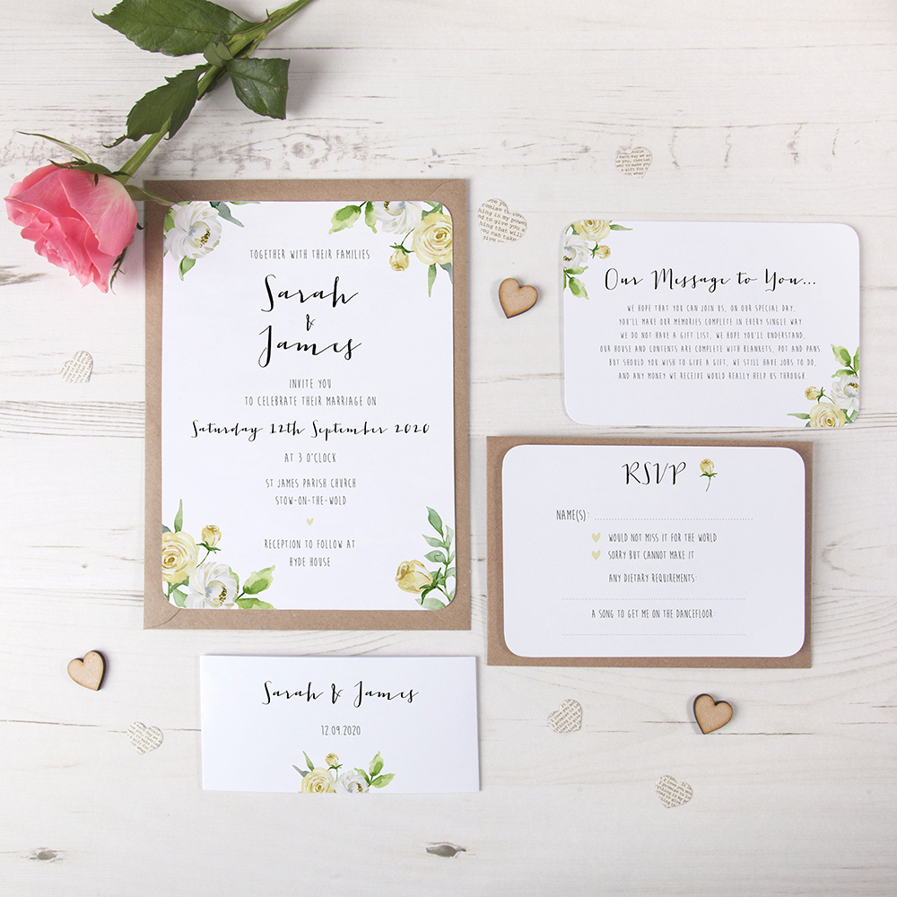 'Daphne' Sleeve Invite