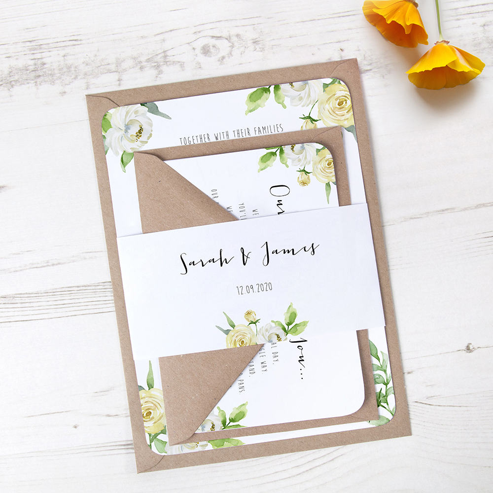 'Daphne' Sleeve Invite