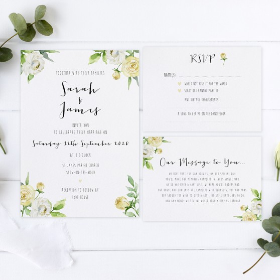 'Daphne' Sleeve Invite