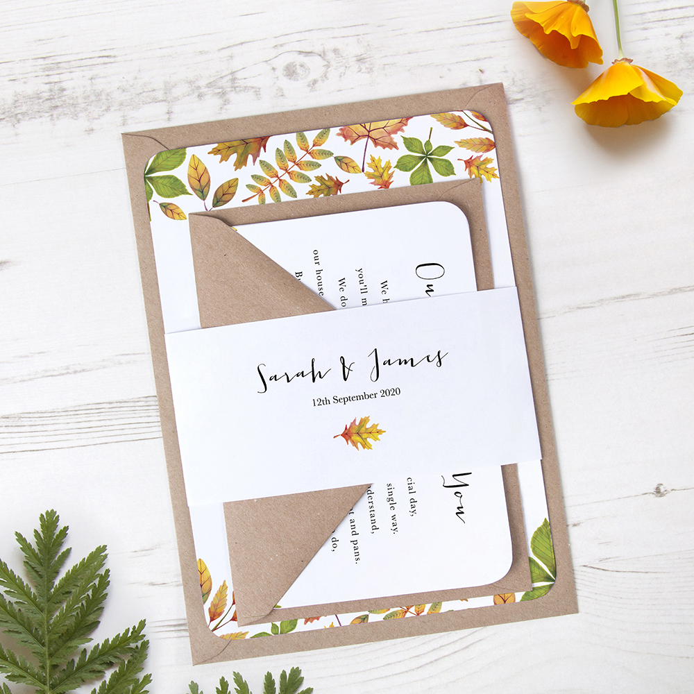 'Dorothy' Sleeve Invite