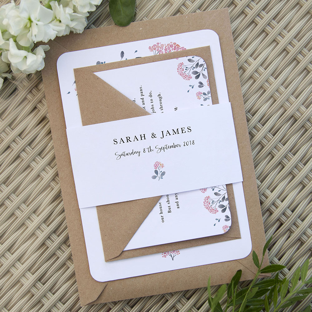 'Felicity' Sleeve Invite