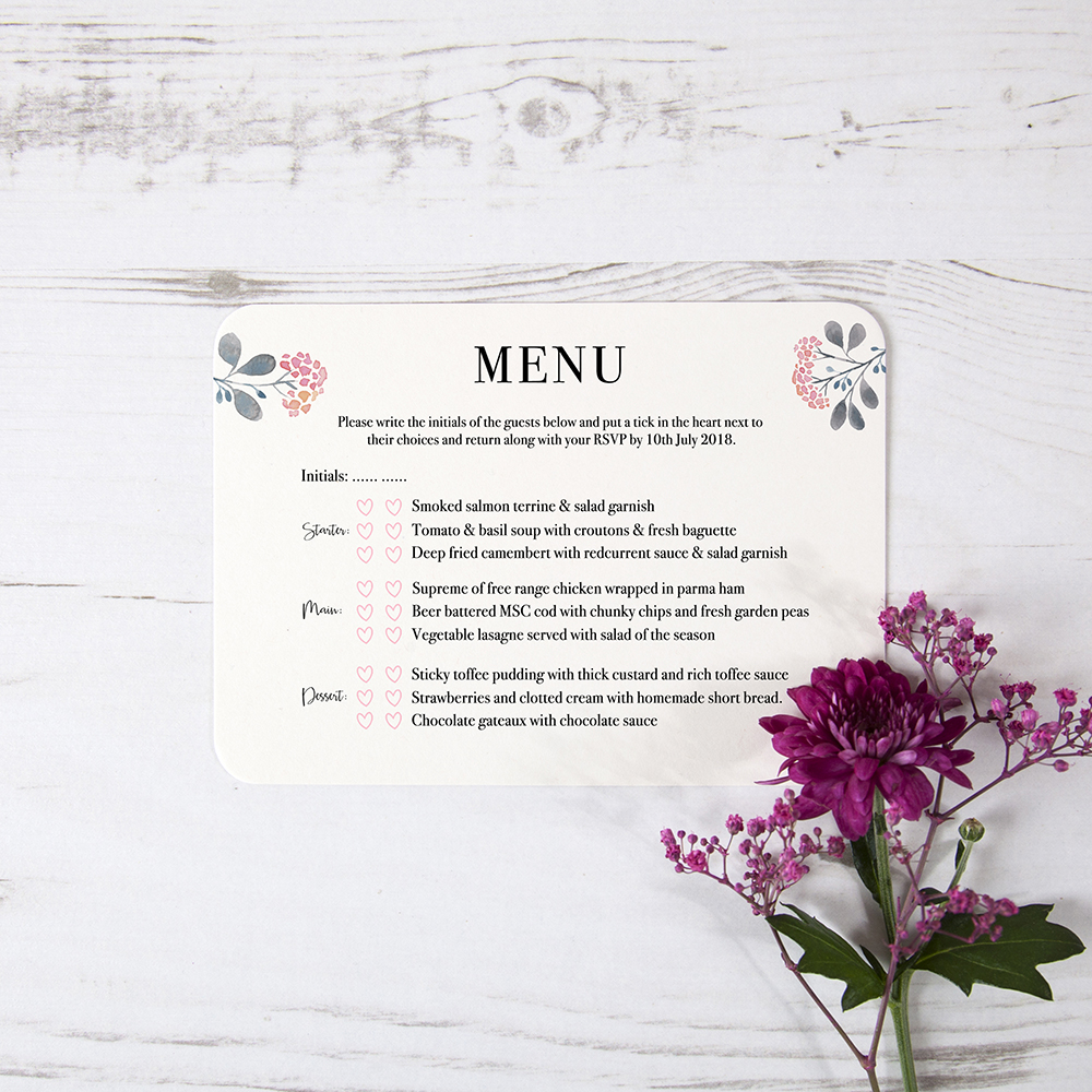 'Felicity' Sleeve Invite