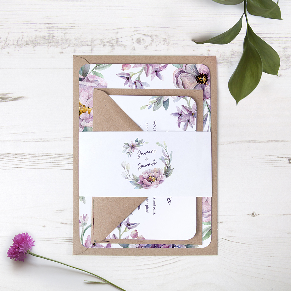 'Henrietta Dawn' Sleeve Invite