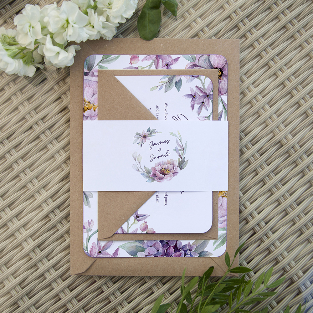 'Henrietta Dawn' Sleeve Invite