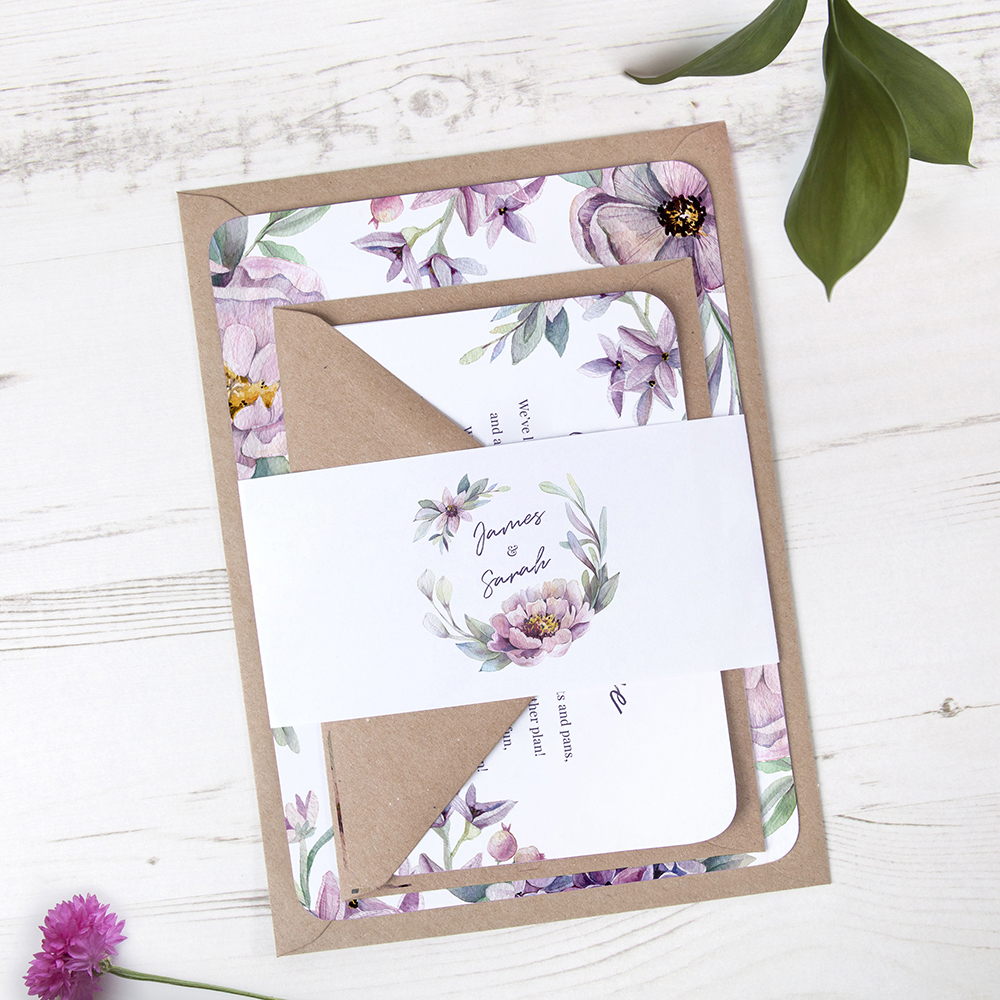 'Henrietta Dawn' Sleeve Invite