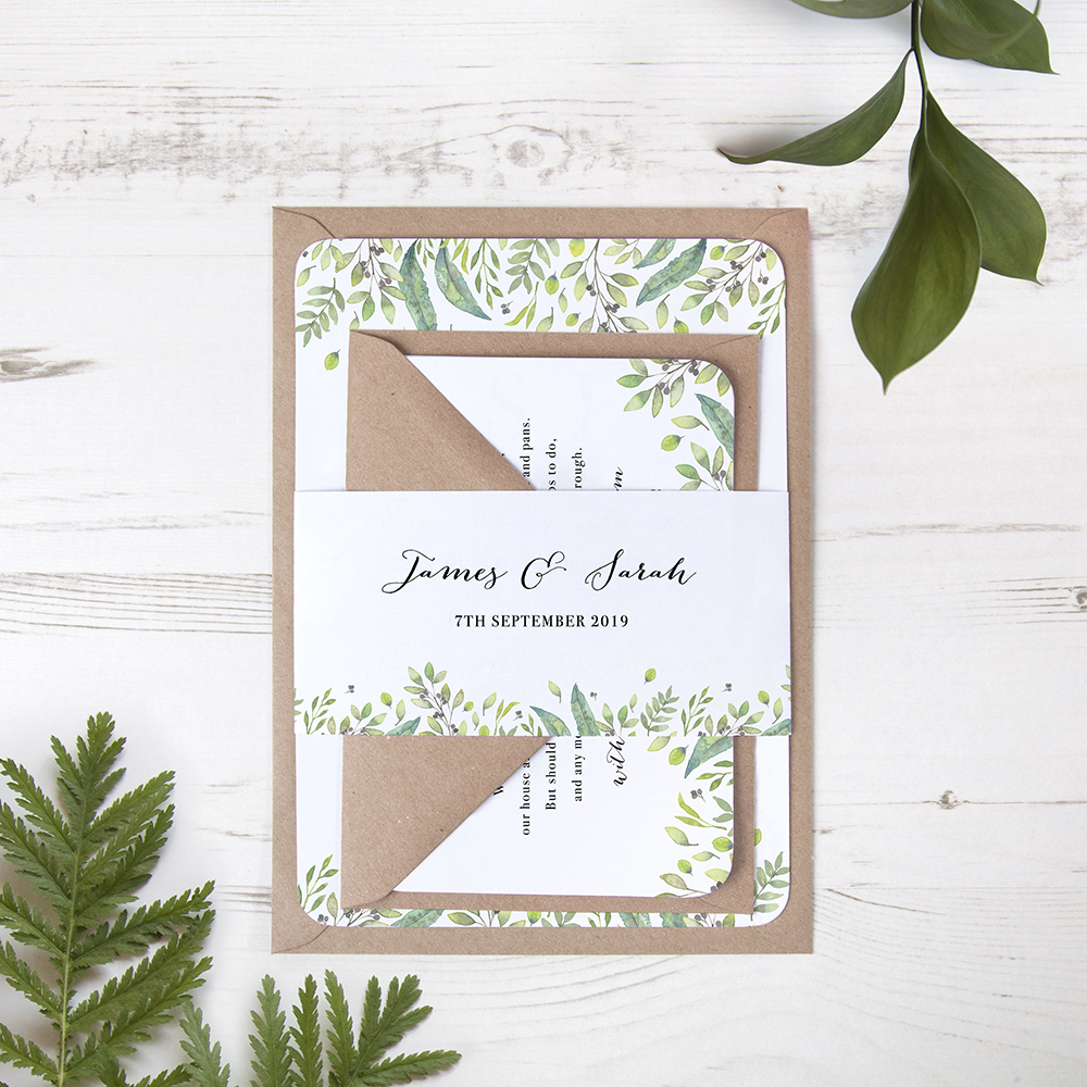 'Imogen' Sleeve Invite