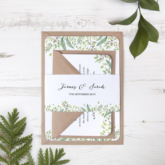 'Imogen' Sleeve Invite Sample