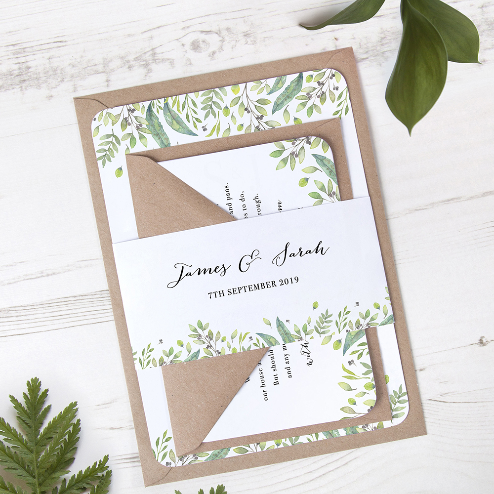 'Imogen' Sleeve Invite