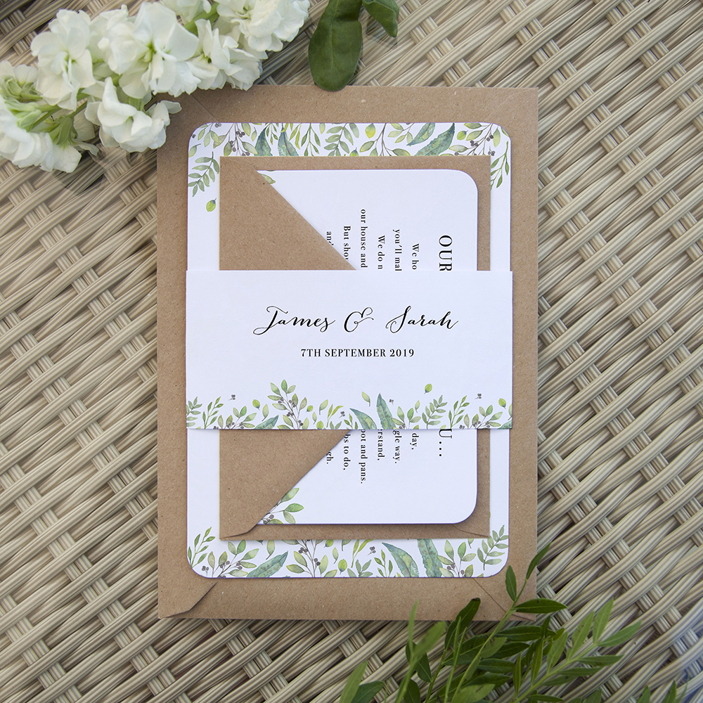 'Imogen' Sleeve Invite