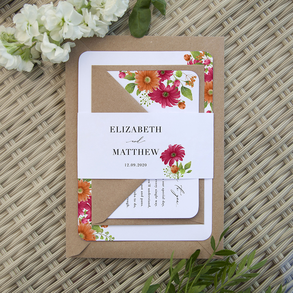 'Matilda' Sleeve Invite