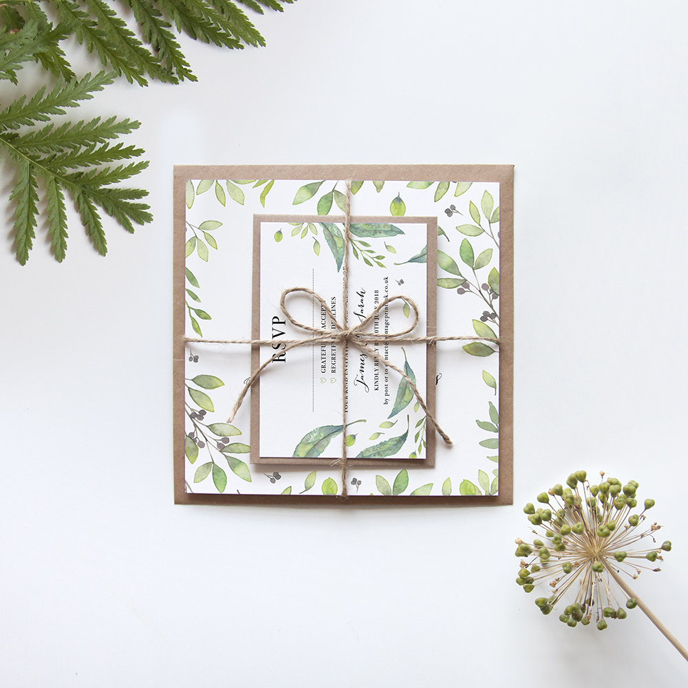 'Arabella' Square Invite