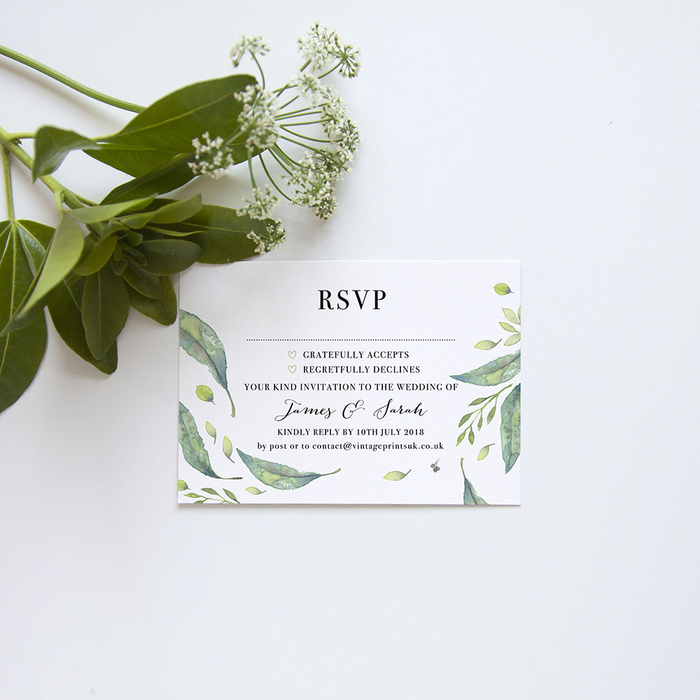 'Arabella' Square Invite