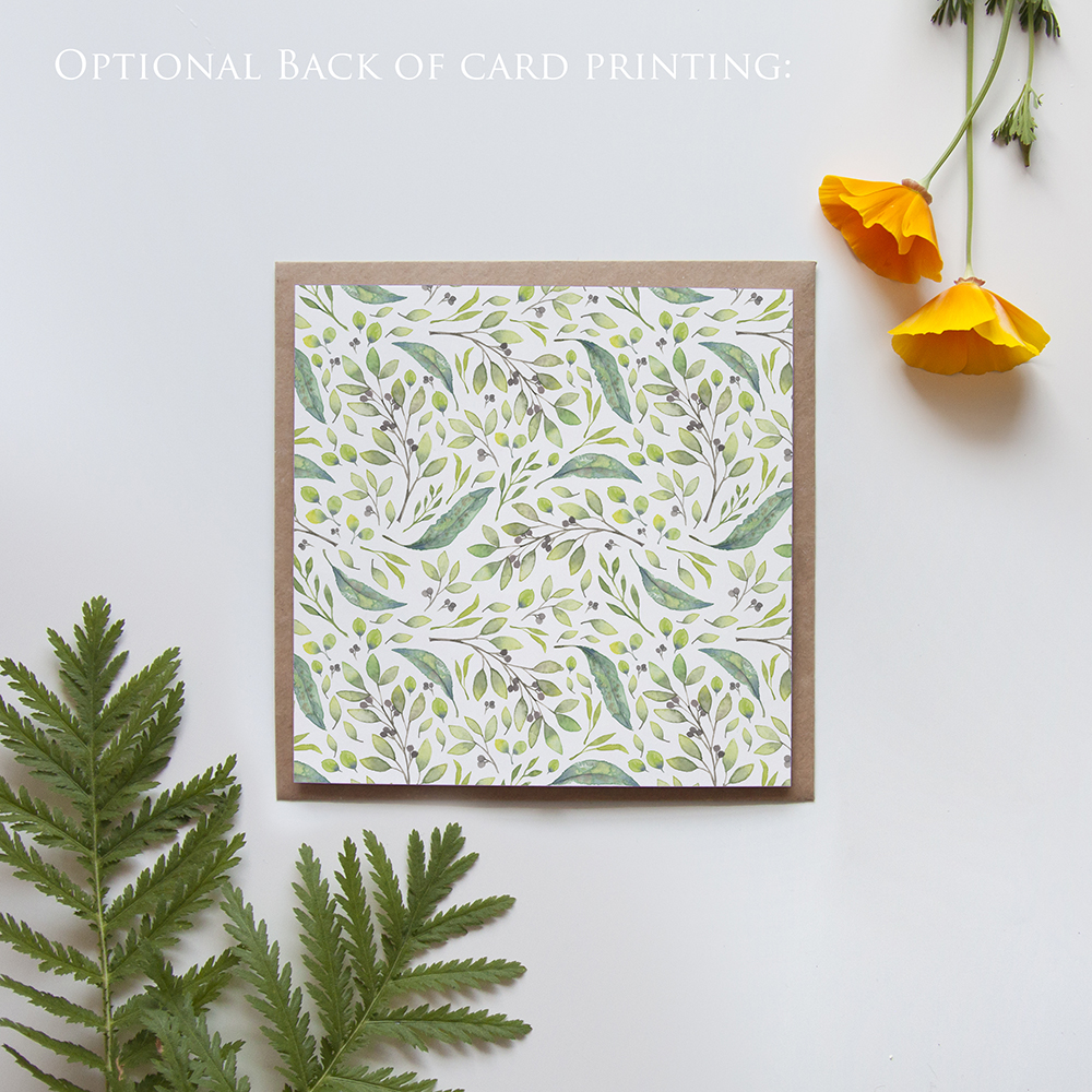 'Arabella' Square Invite