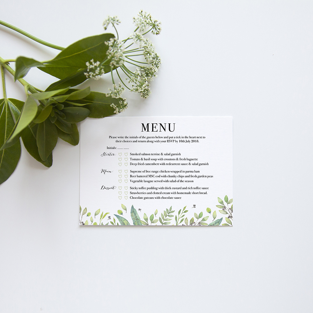 'Arabella' Gatefold Invite