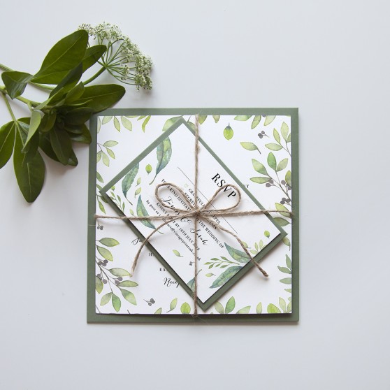 'Arabella' Square Invite Sample