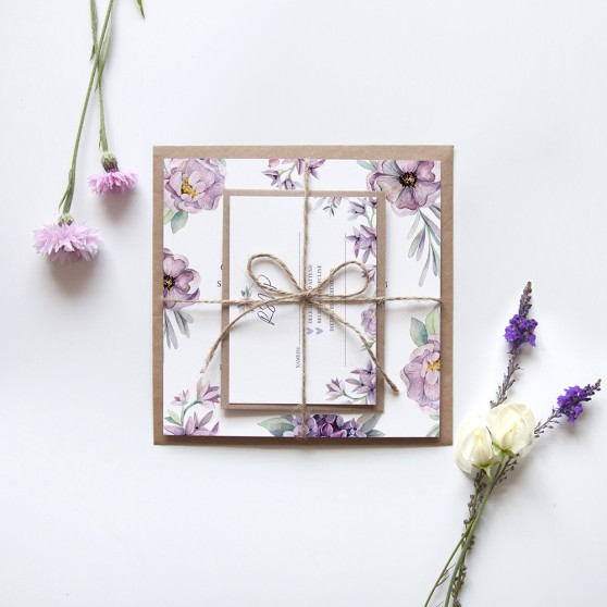 'Henrietta Dawn' Square Invite