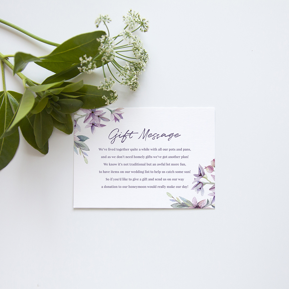 'Henrietta Dawn' Square Invite