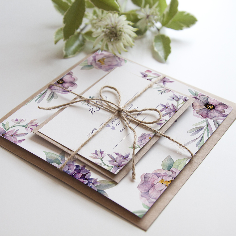 'Henrietta Dawn' Square Invite