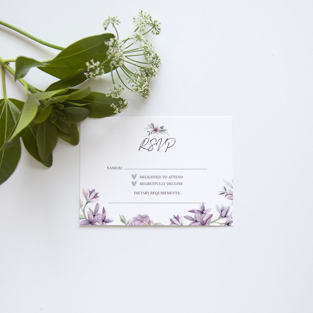 'Henrietta Dawn' Square Invite