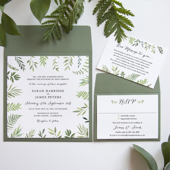 'Libby' Square Invite