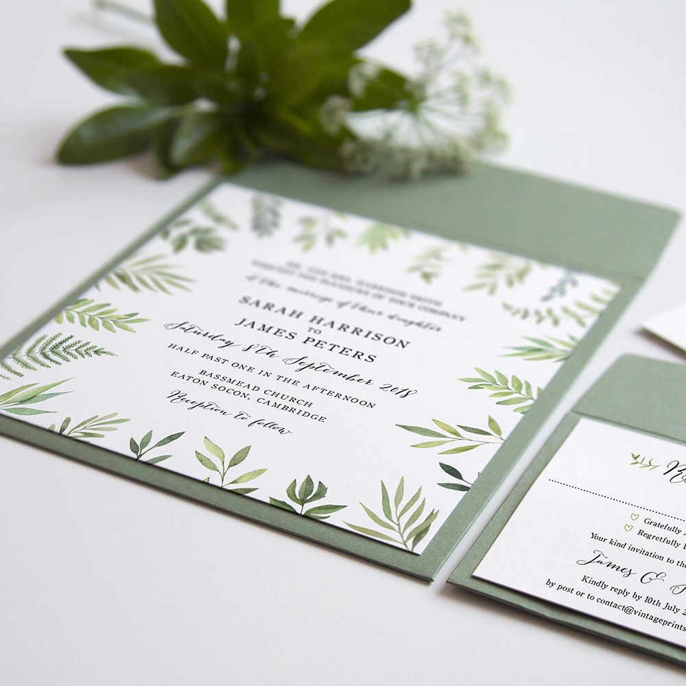 'Libby' Square Invite