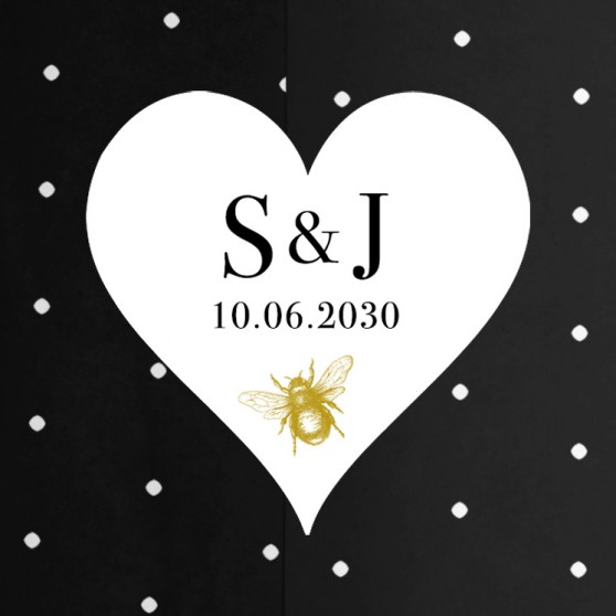 Pack of 'Bumble Bee' Stickers