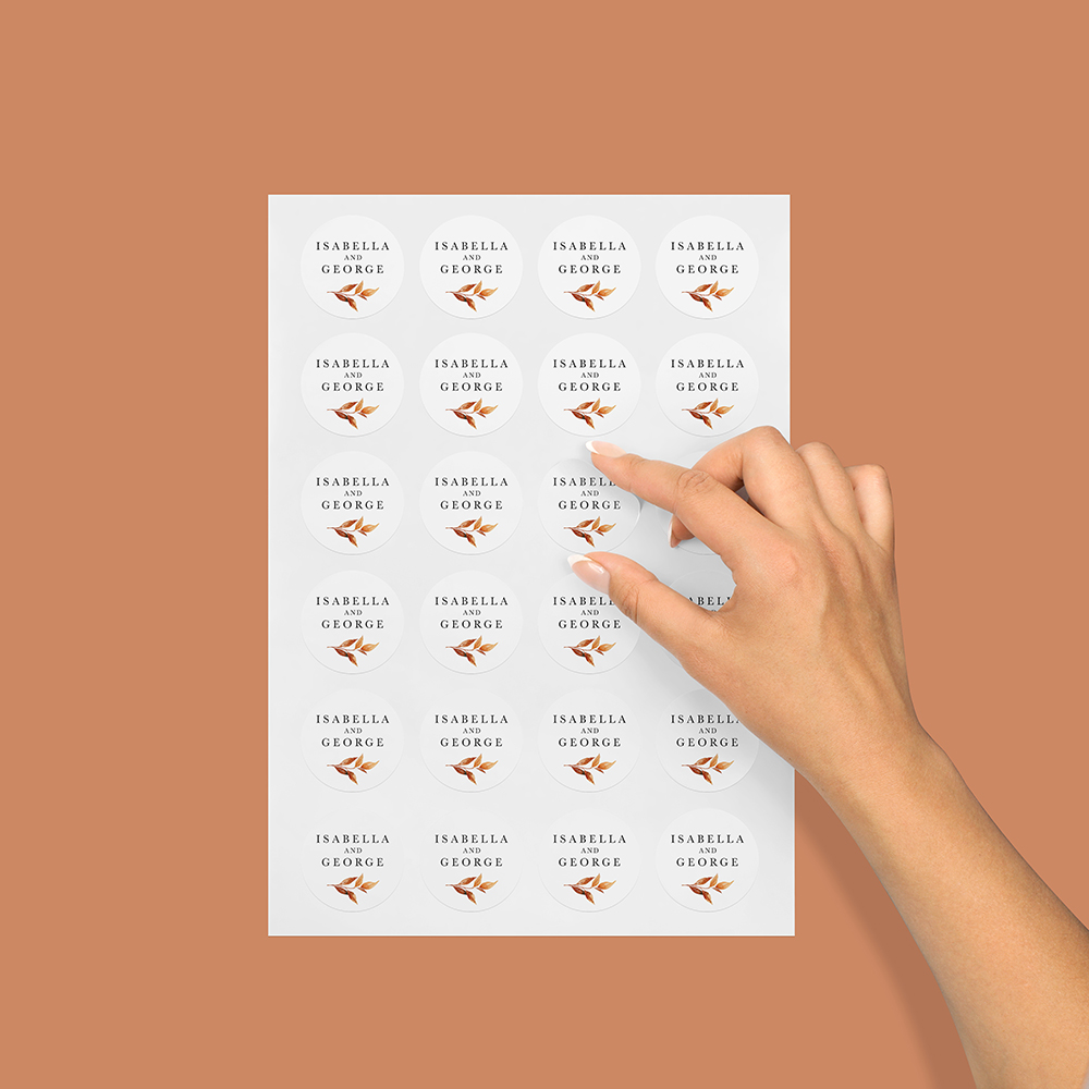 Pack of 'Autumn Garden' Stickers