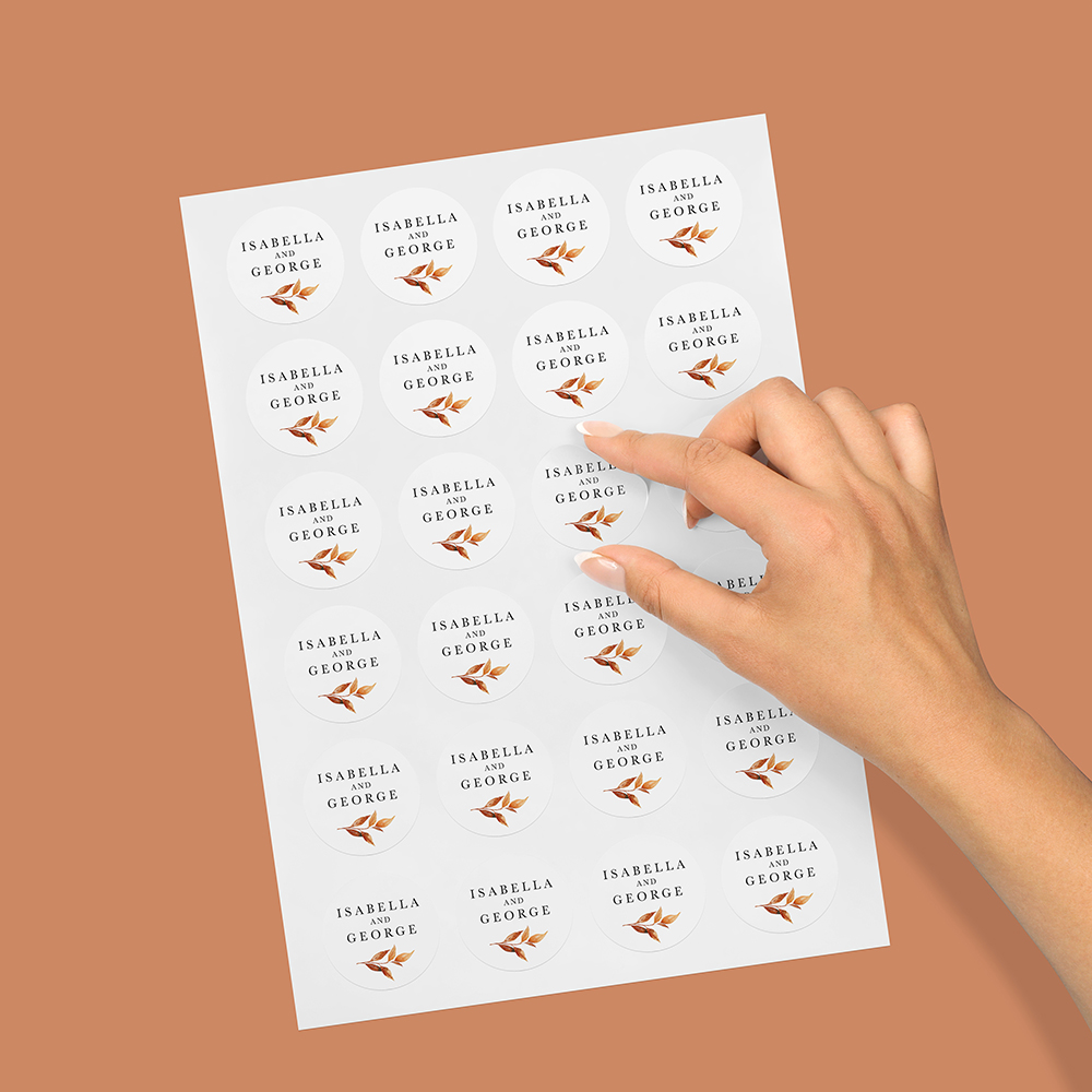 Pack of 'Autumn Garden' Stickers