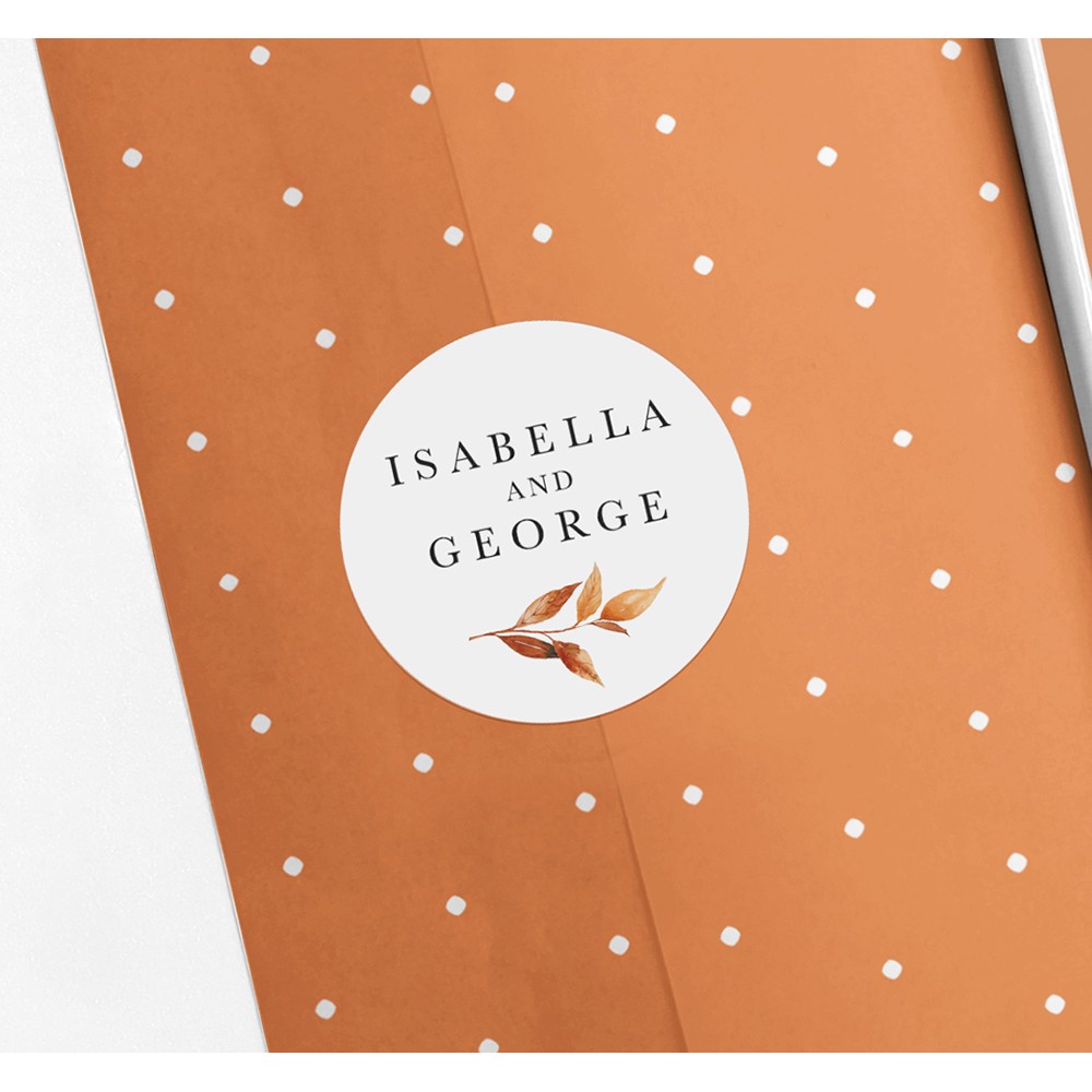 Pack of 'Autumn Garden' Stickers