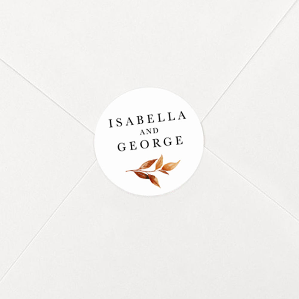 Pack of 'Autumn Garden' Stickers