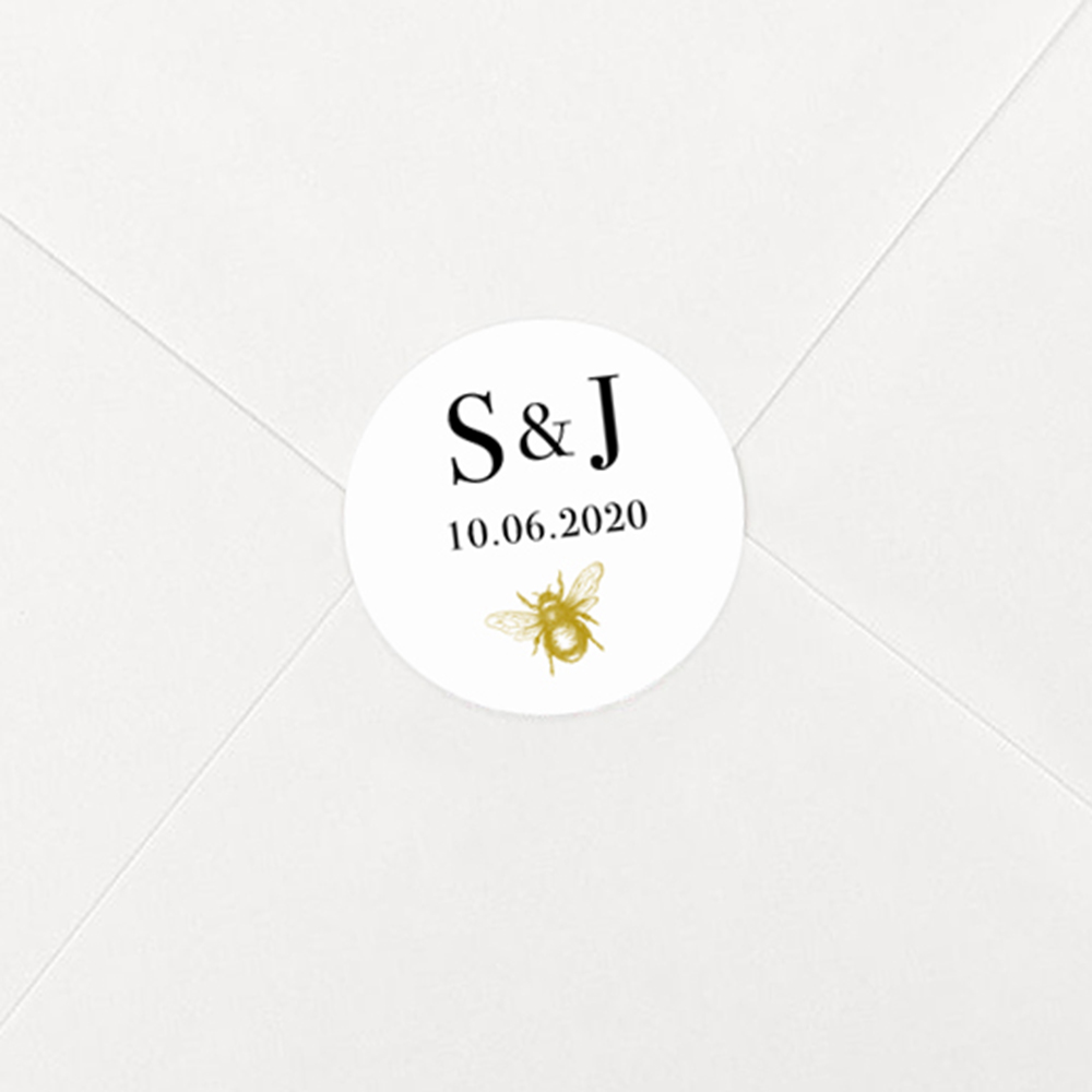 Pack of 'Bumble Bee' Stickers