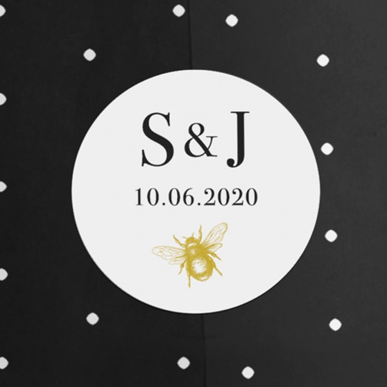 Pack of 'Bumble Bee' Stickers