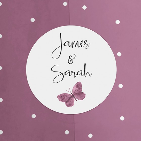 Pack of 'Butterfly' Stickers