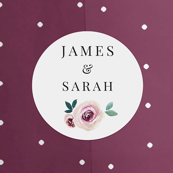 Pack of 'Camilla' Stickers