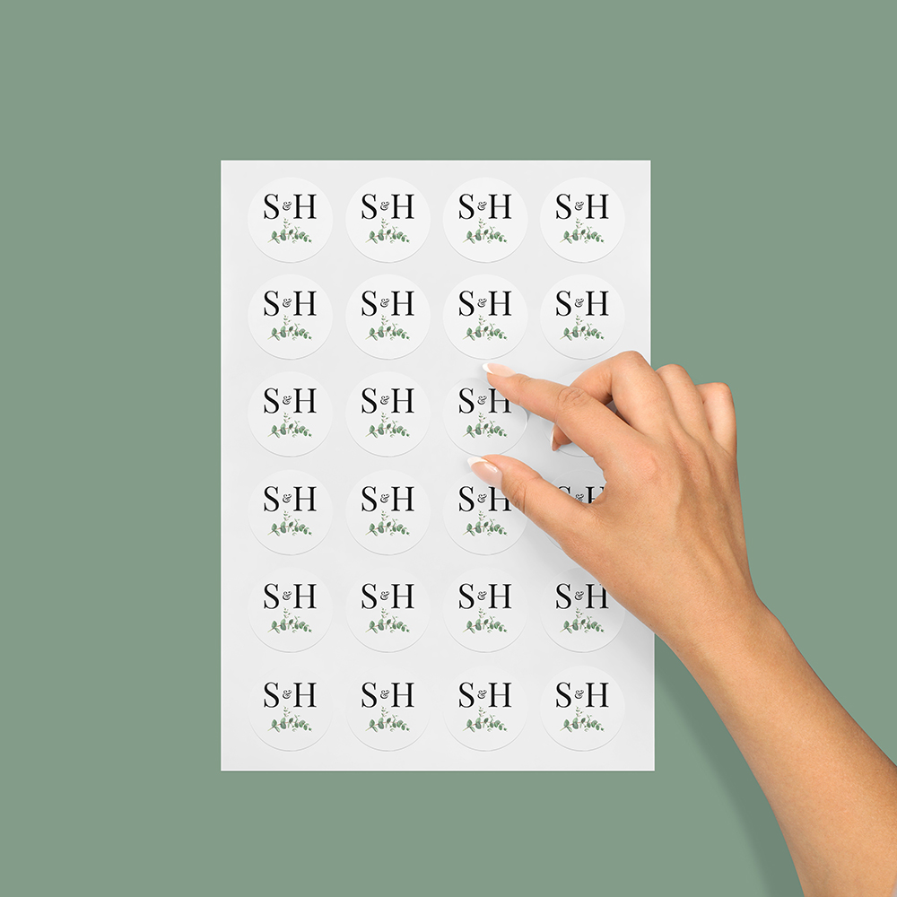 Pack of 'Campagna Eucalyptus' Stickers