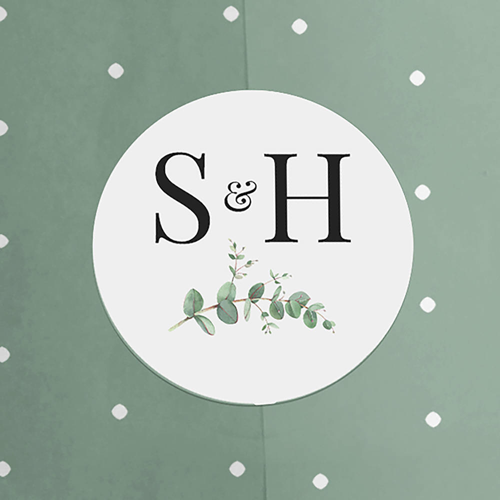 Pack of 'Campagna Eucalyptus' Stickers