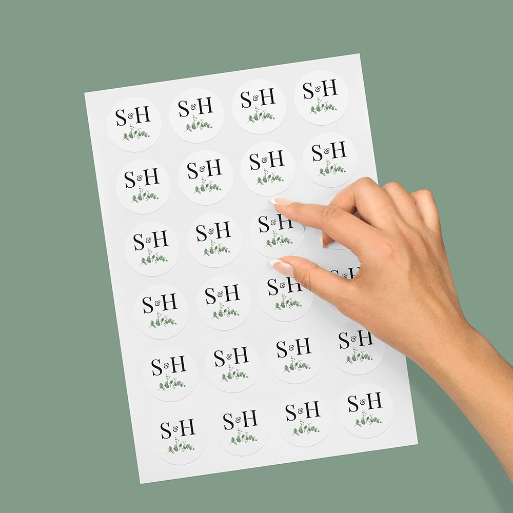 Pack of 'Campagna Eucalyptus' Stickers