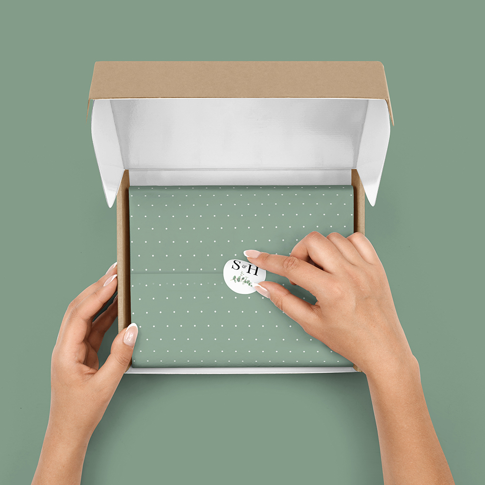 Pack of 'Campagna Eucalyptus' Stickers