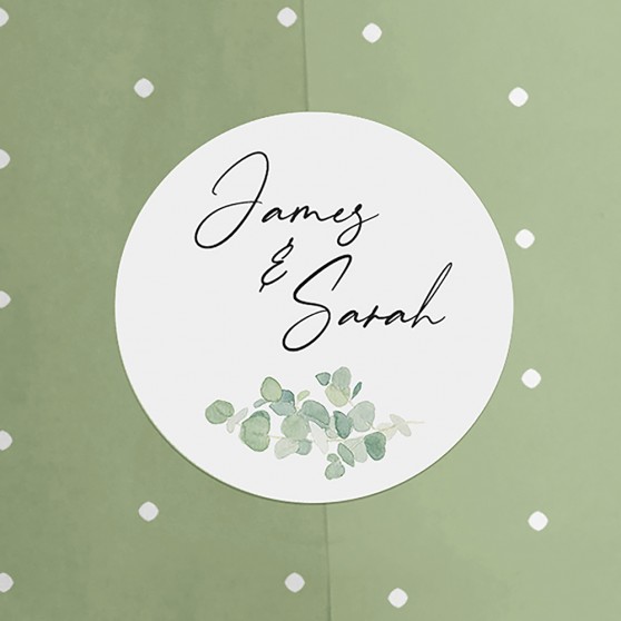 Pack of 'Classic Eucalyptus' Stickers