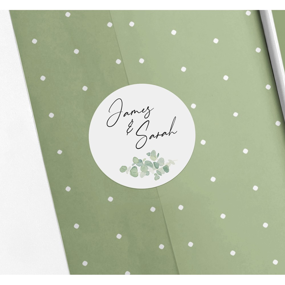 Pack of 'Classic Eucalyptus' Stickers