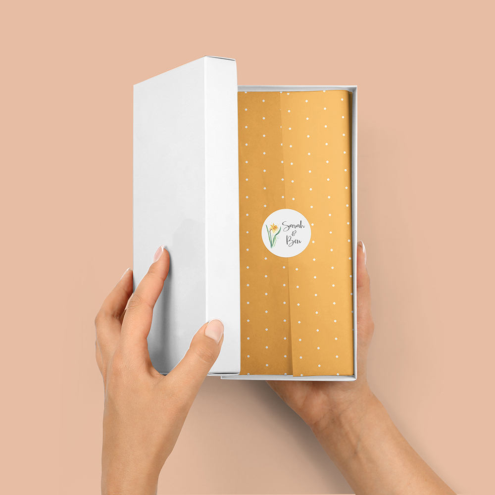 Pack of 'Daffodil' Stickers