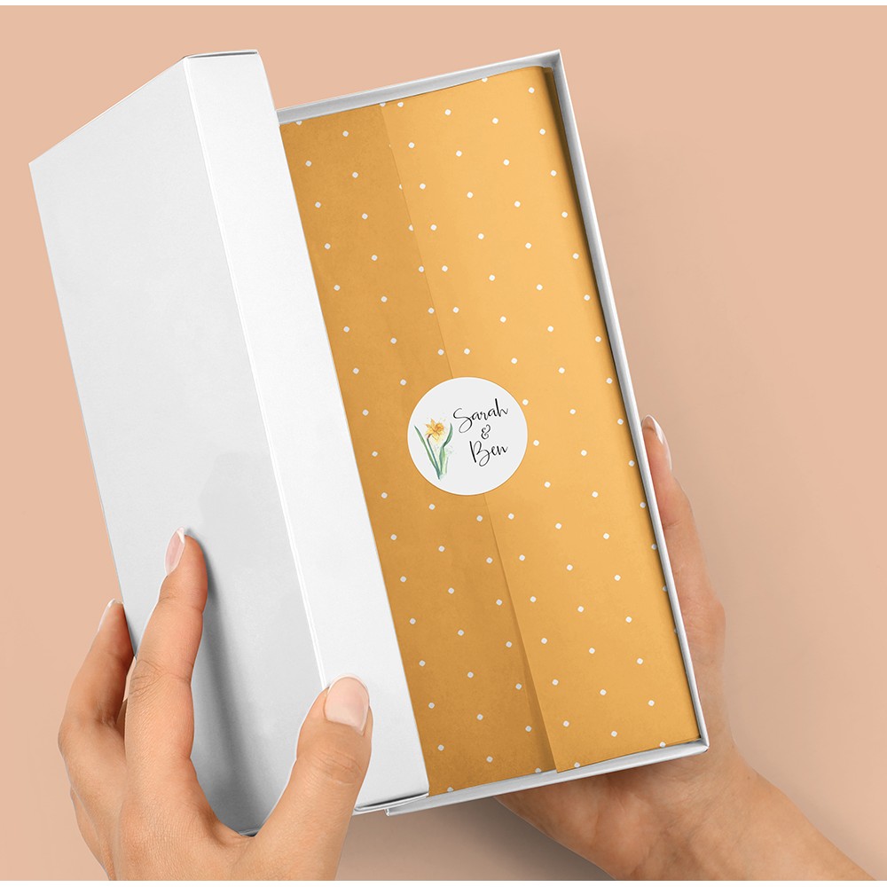 Pack of 'Daffodil' Stickers