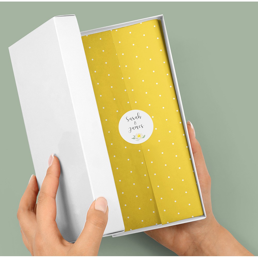 Pack of 'Dahlia Rose' Stickers