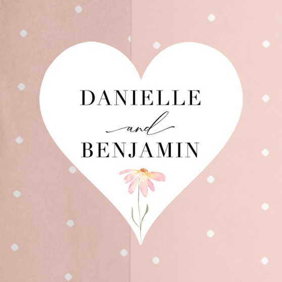 Pack of 'Daisy Pink' Stickers