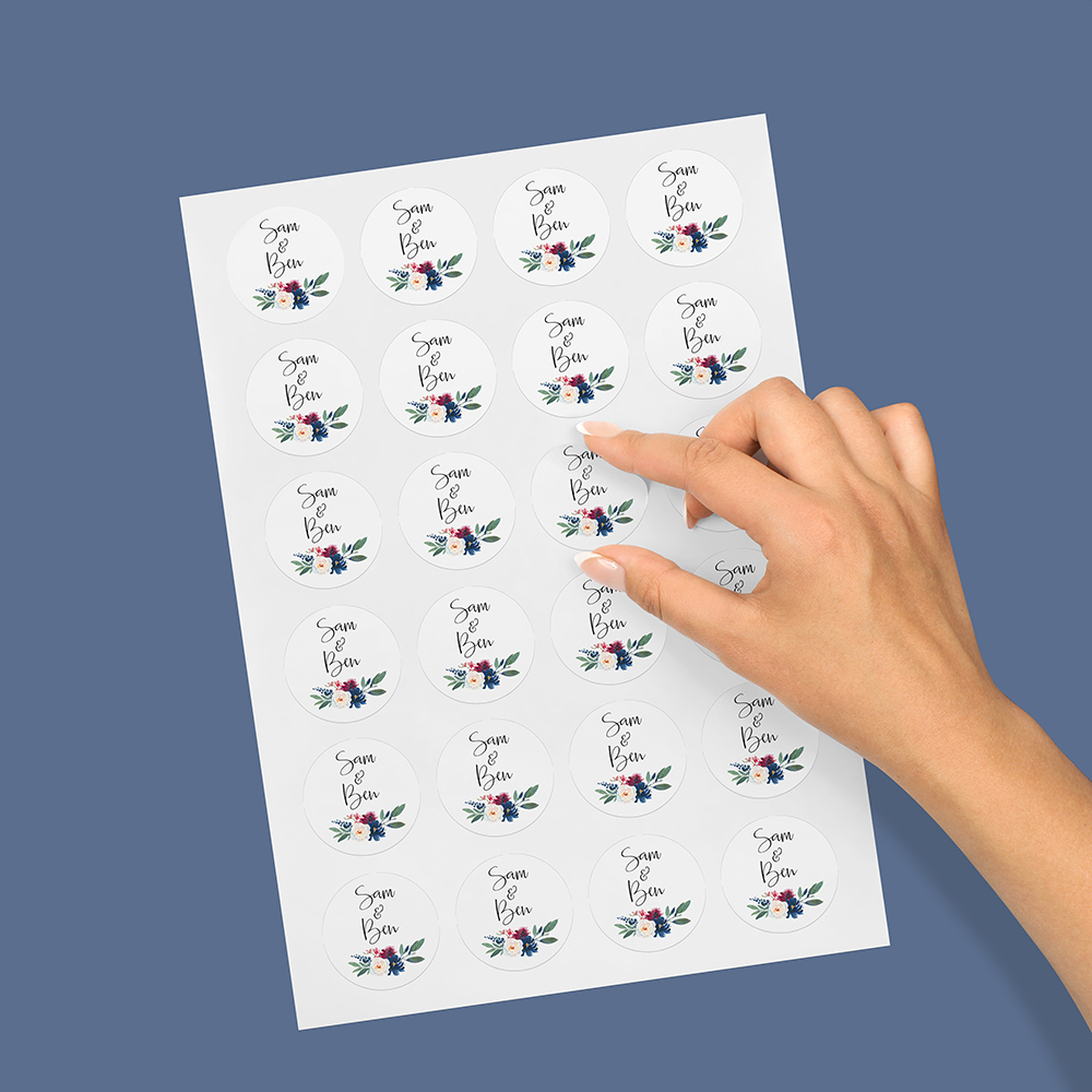 Pack of 'Blue Velvet' Stickers