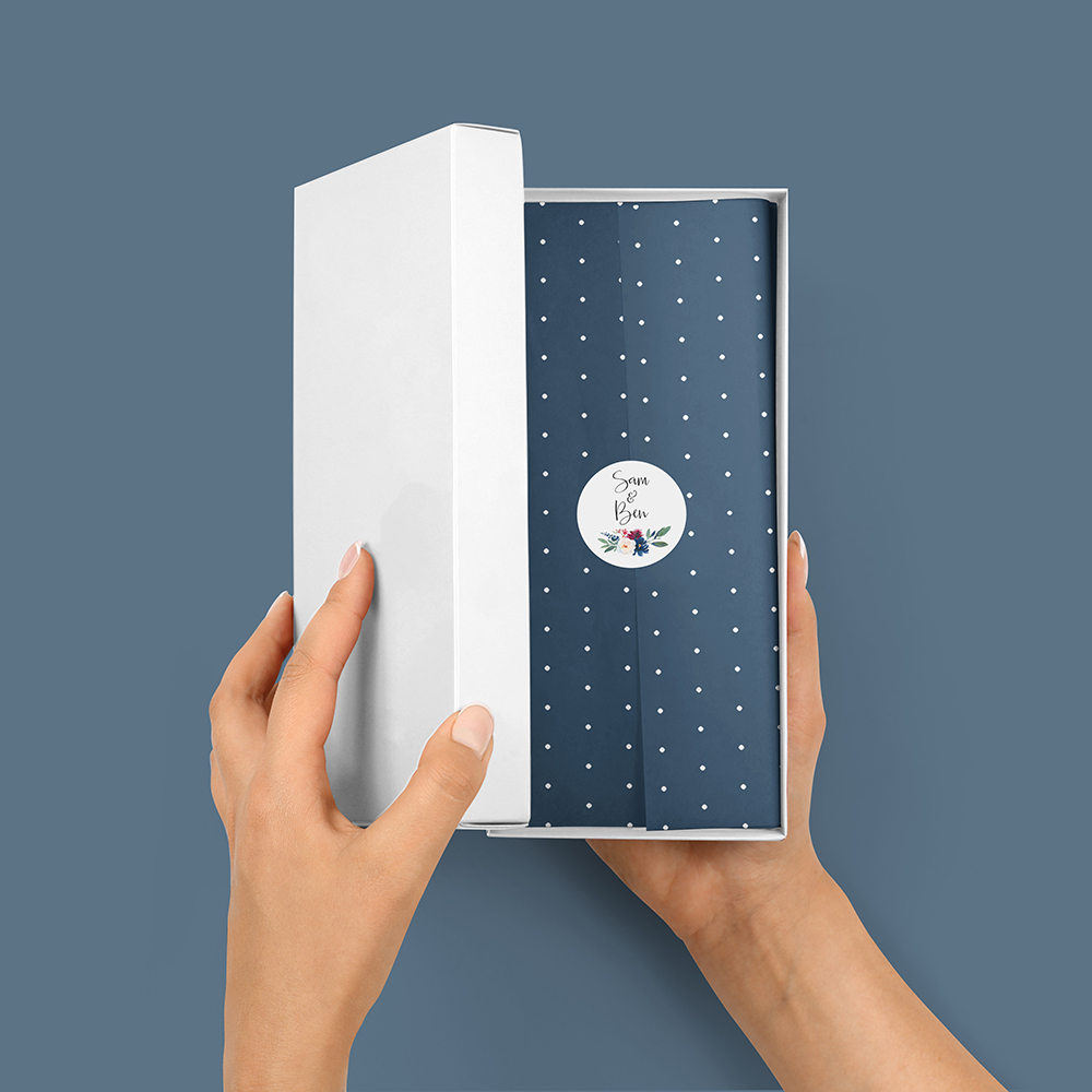 Pack of 'Blue Velvet' Stickers