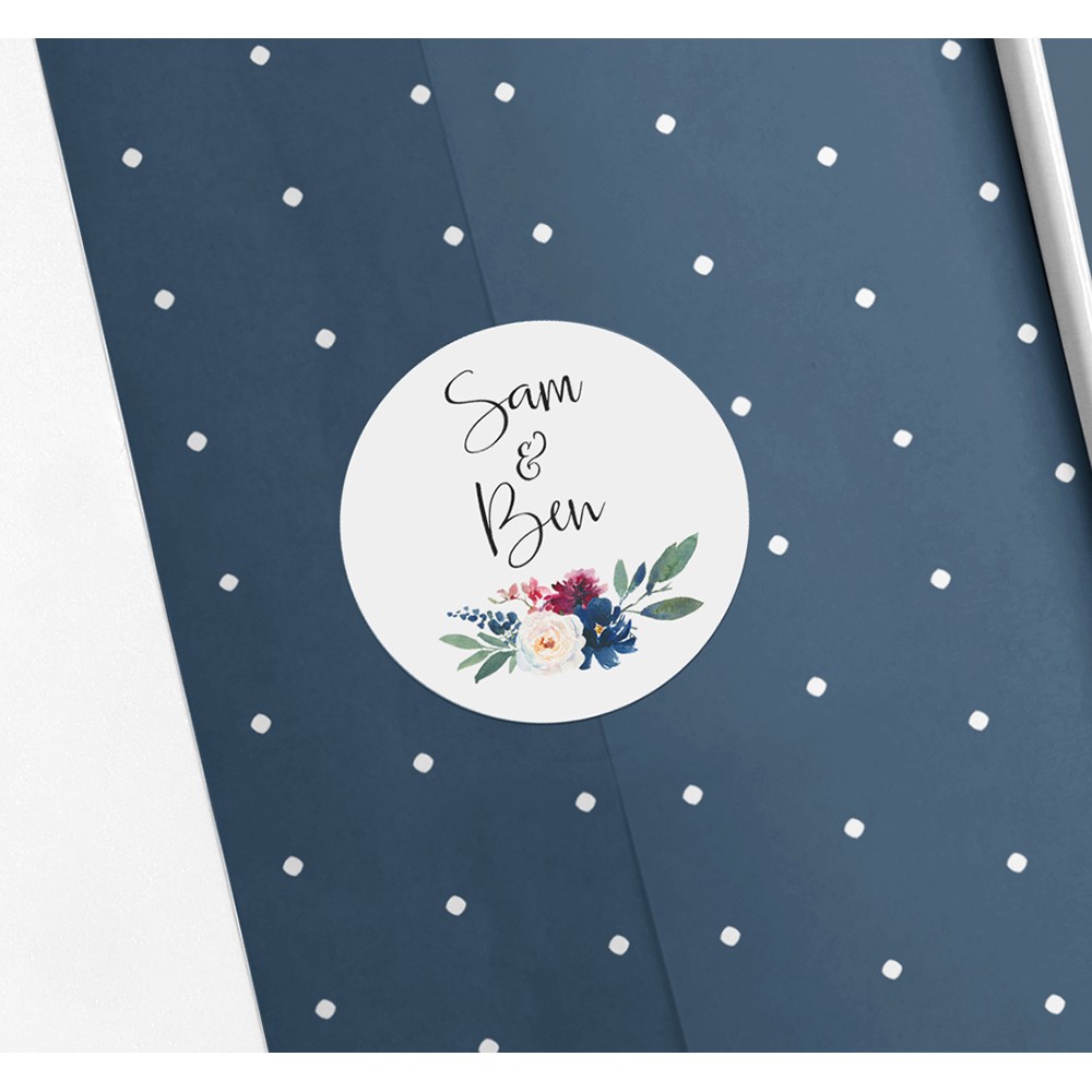 Pack of 'Blue Velvet' Stickers