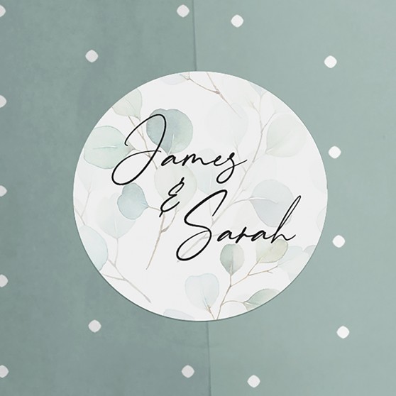 Pack of 'Dreamy Eucalyptus' Stickers